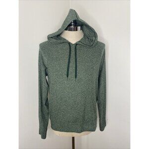 Outdoor Voices Women's XL All Day CloudKnit Hoodie Heather Green Stretch